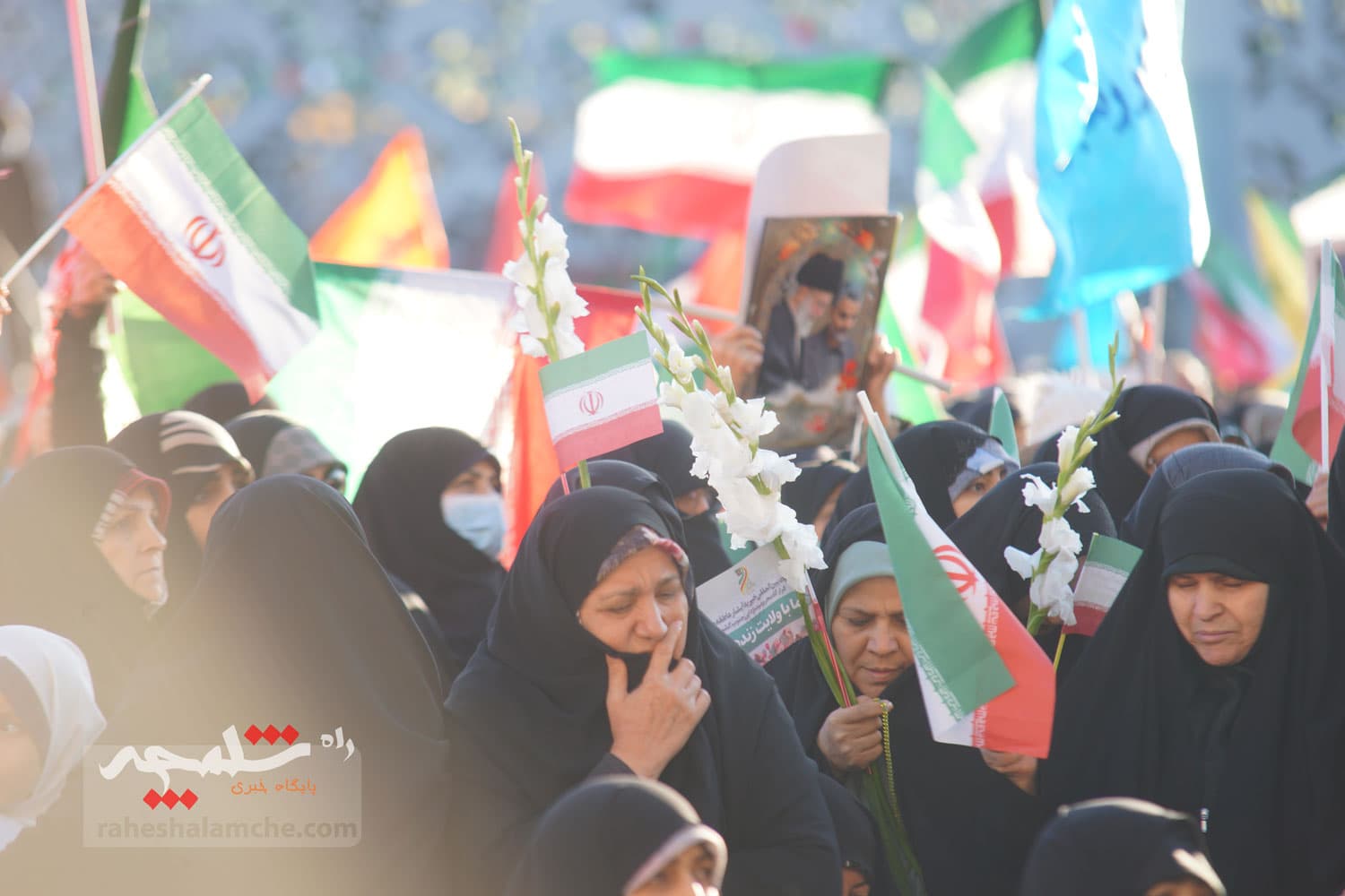 گزارش تصویری اختصاصی راه شلمچه از مراسم یومالله 9 دی در تهران — تصویر 37