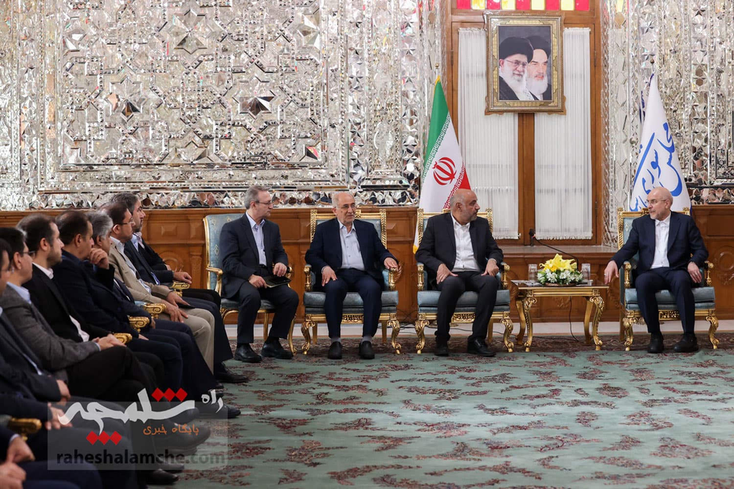 دیدار نوروزی قالیباف با مسئولان نظام +تصاویر — تصویر 57
