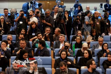 نشست خبری رئیس جمهور +تصاویر — تصویر 14