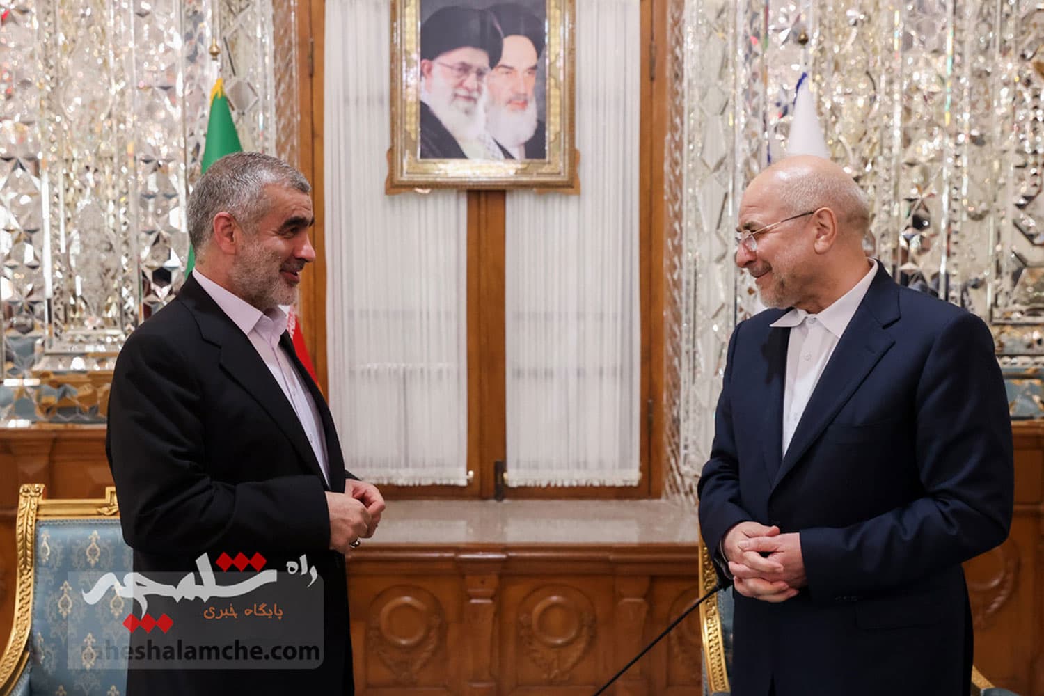 دیدار نوروزی قالیباف با مسئولان نظام +تصاویر — تصویر 26