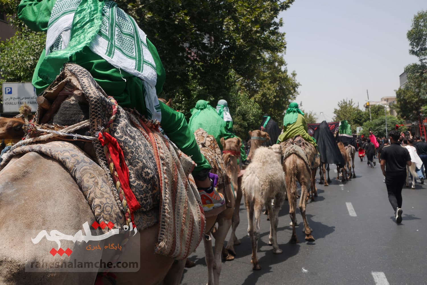 دسته عزادارای خاص در تهران +تصاویر — تصویر 54