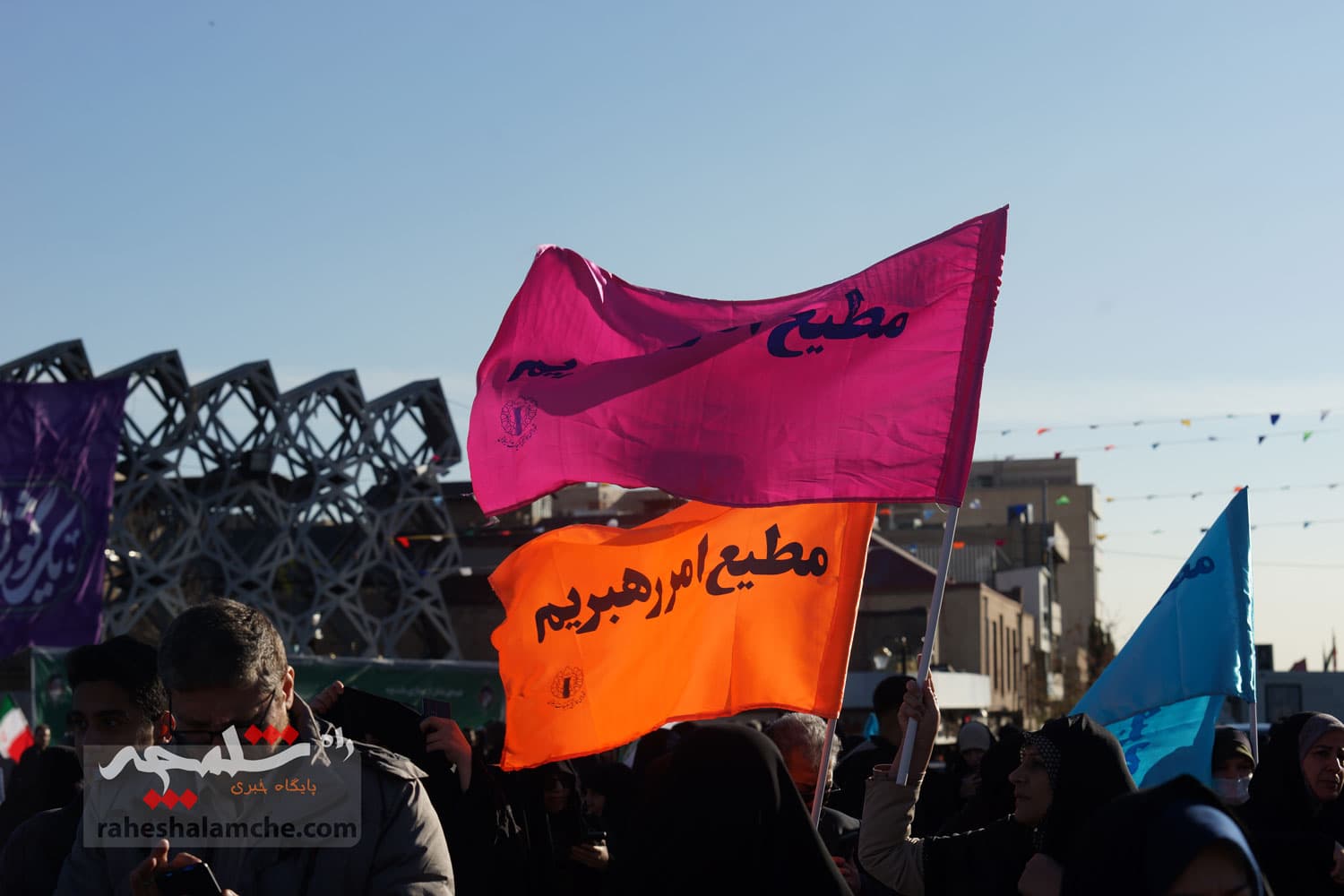 گزارش تصویری اختصاصی راه شلمچه از مراسم یومالله 9 دی در تهران — تصویر 7