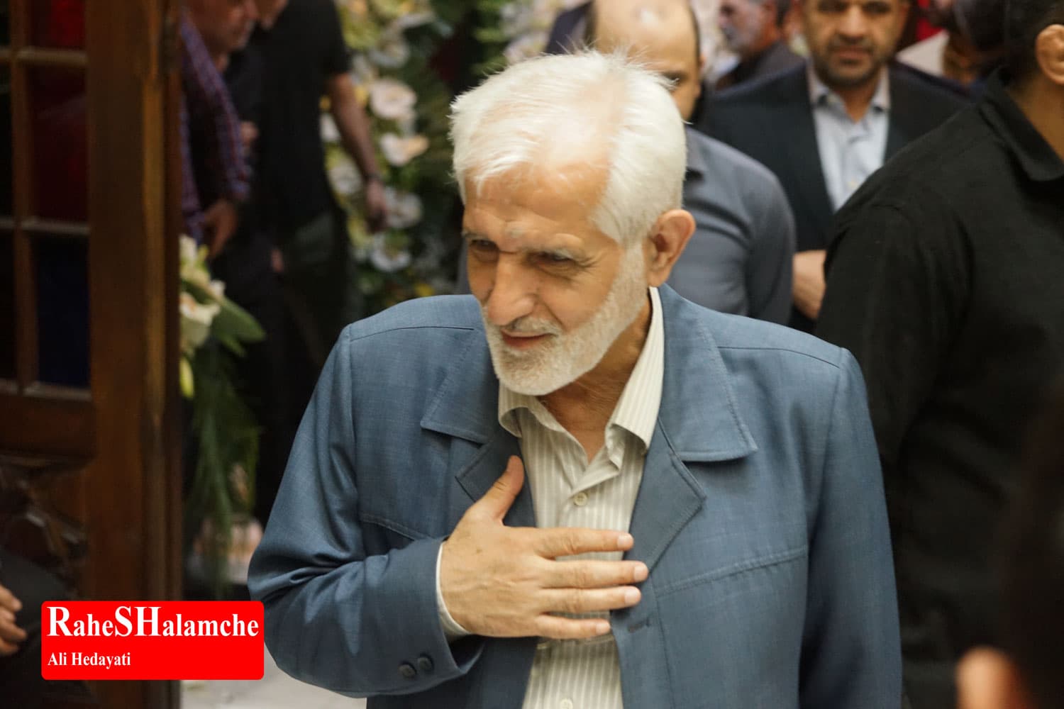 چه کسانی در مراسم ترحیم مادر حداد عادل بودند؟ +تصاویر — تصویر 15