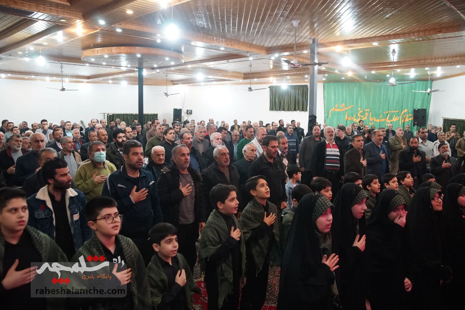 مراسم با شکوه یادواره شهدای روستای ساحلی »سیاهرودسر»برگزار شد +تصاویر — تصویر 8