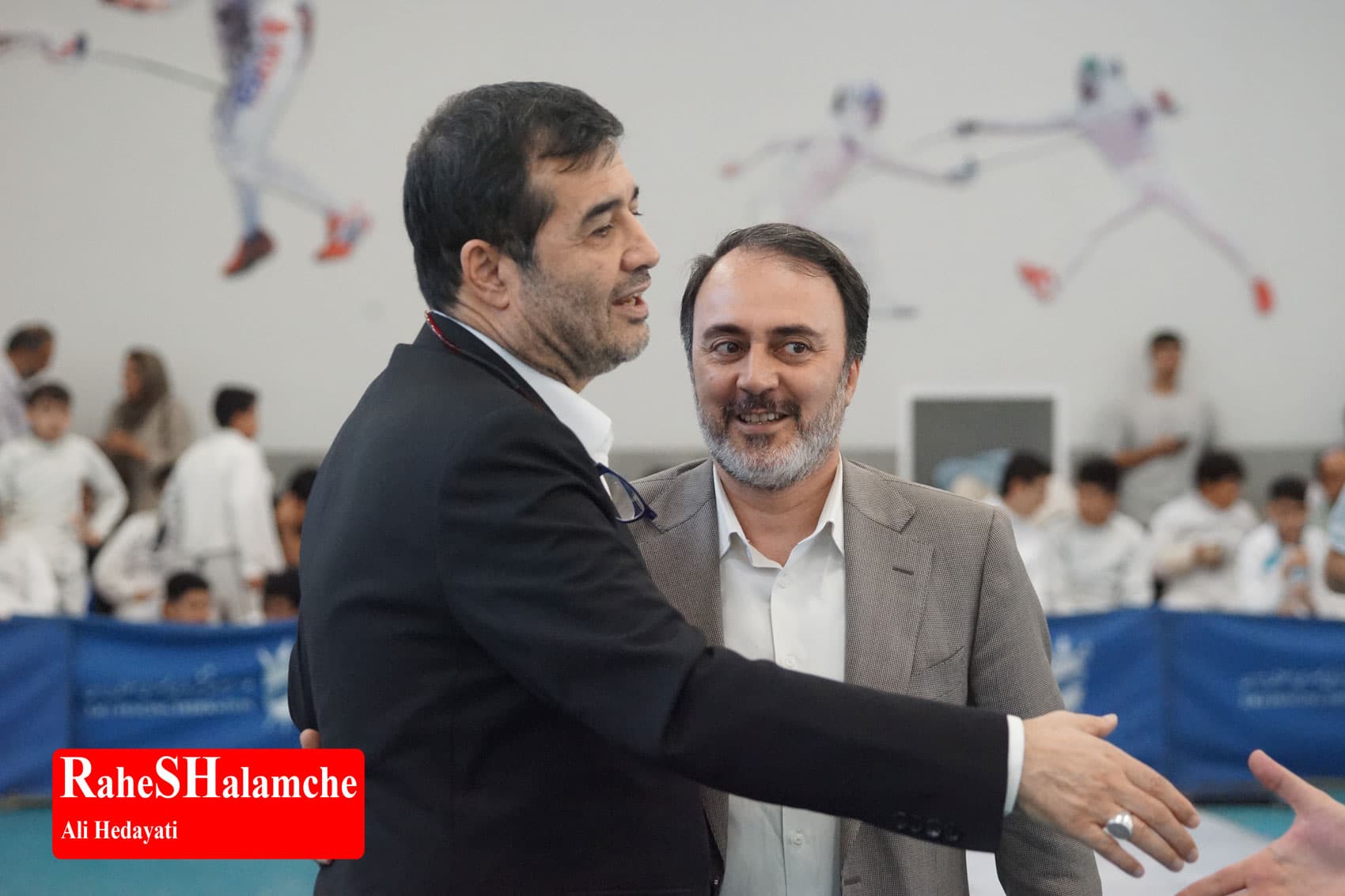 کمپ تیمهای ملی شمشیربازی با حضور وزیر ورزش افتتاح شد +تصاویر — تصویر 48