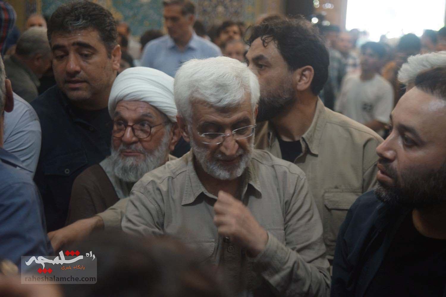 سعید جلیلی به بازار بزرگ تهران رفت +تصاویر — تصویر 16