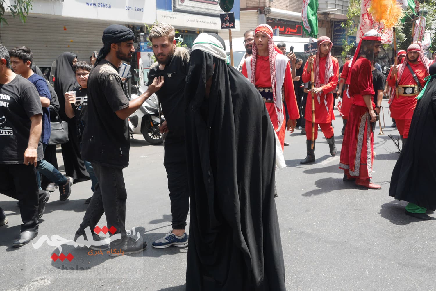 دسته عزادارای خاص در تهران +تصاویر — تصویر 38