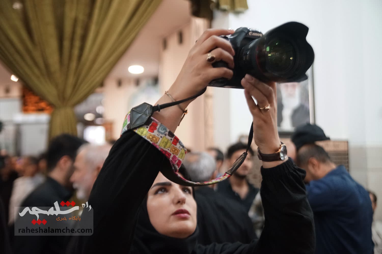 در مراسم اربعین سردار شهید سلامی چه کسانی بودند؟ +تصاویر — تصویر 24