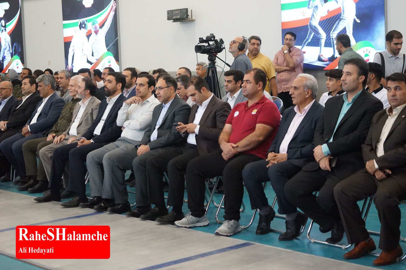 کمپ تیمهای ملی شمشیربازی با حضور وزیر ورزش افتتاح شد +تصاویر — تصویر 19