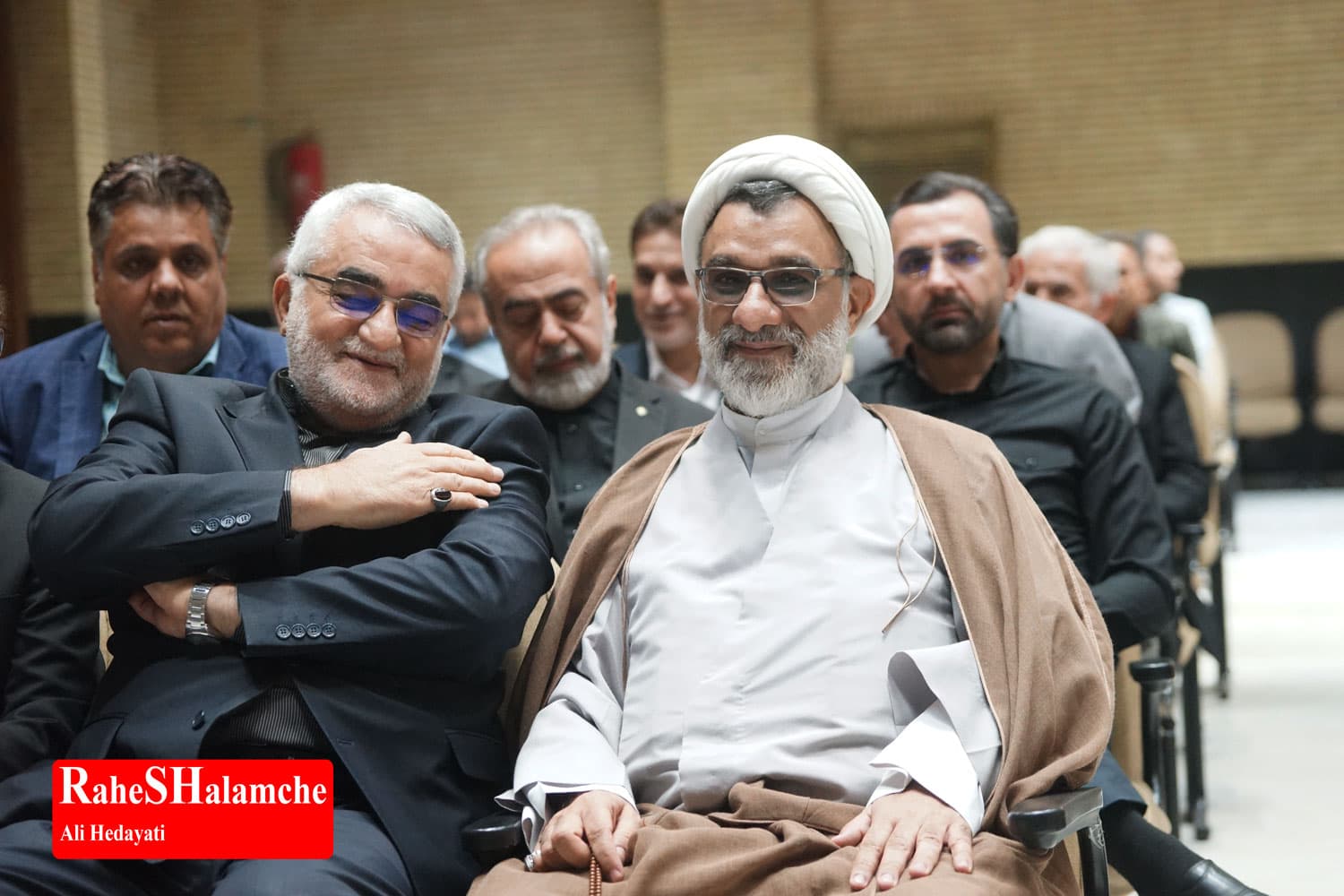 چه کسانی در مراسم ترحیم مادر حداد عادل بودند؟ +تصاویر — تصویر 3