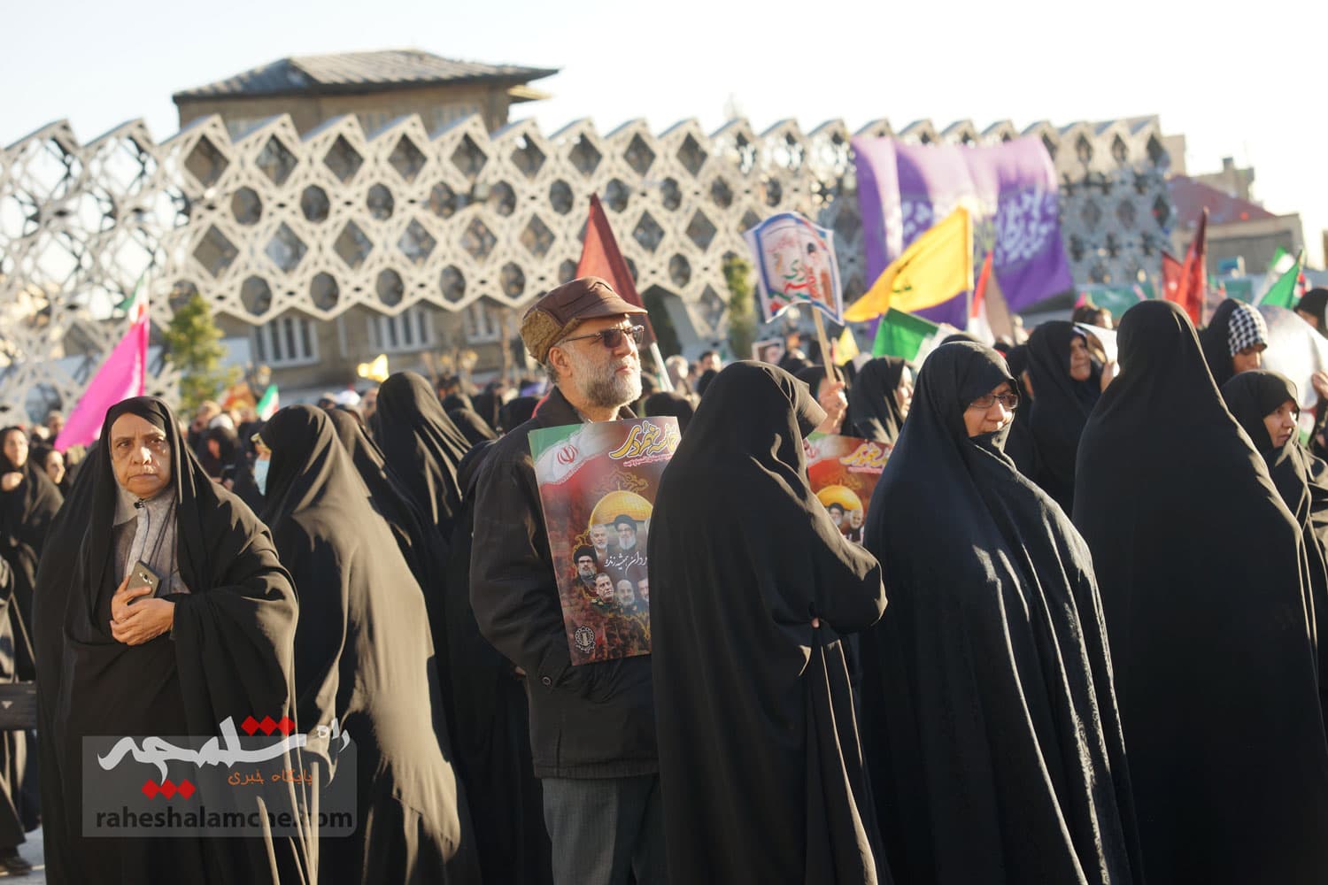 گزارش تصویری اختصاصی راه شلمچه از مراسم یومالله 9 دی در تهران — تصویر 45