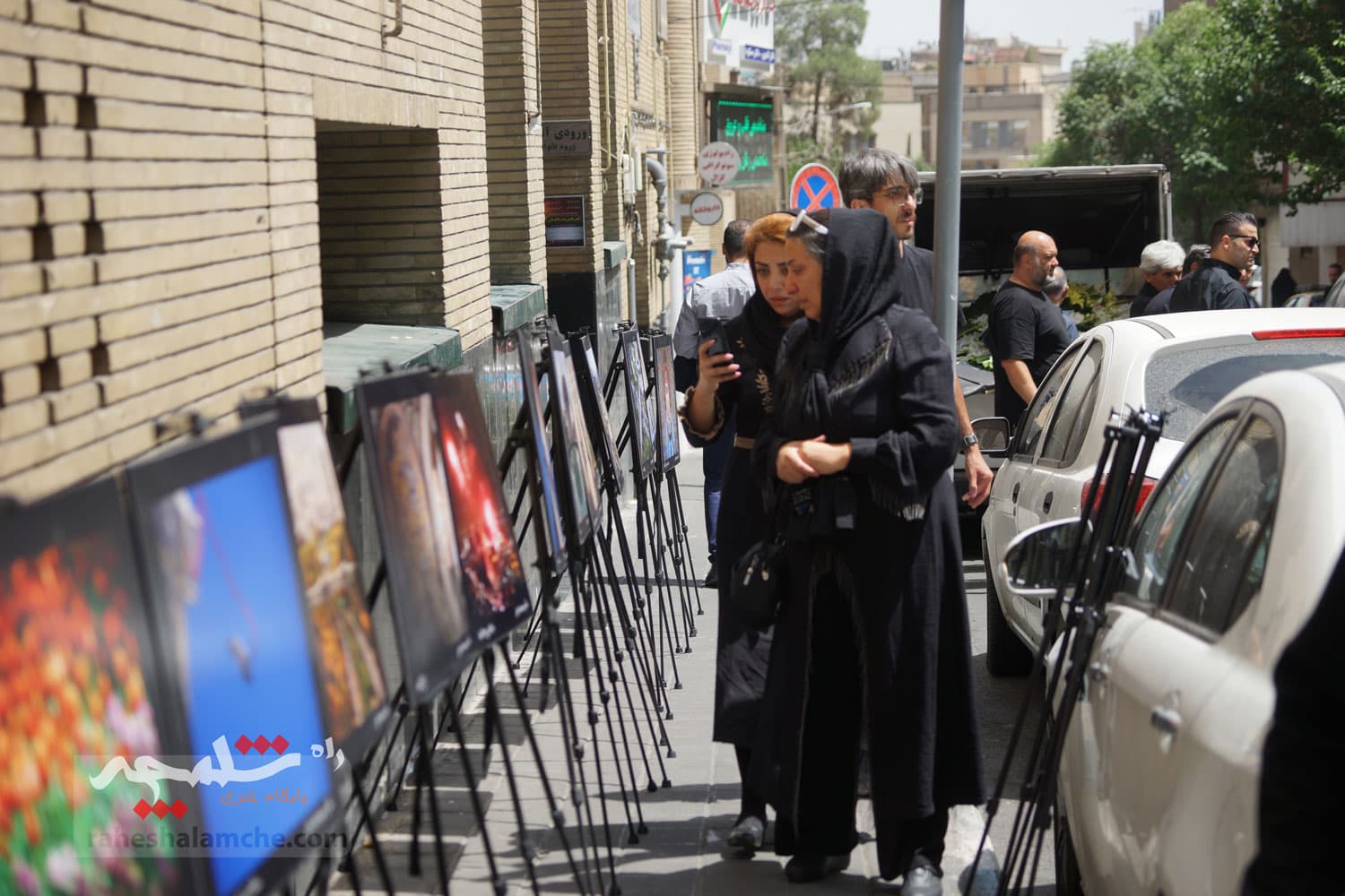 مراسم هفتمین روز درگذشت «محمدرضا درجاتی» +تصاویر — تصویر 4