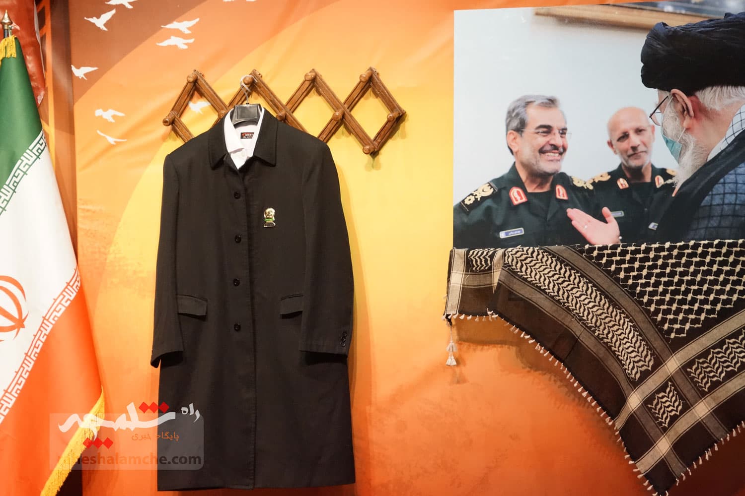 آئین گرامیداشت سرداران شهید محرابی و ربانی برگزار شد +تصاویر — تصویر 25