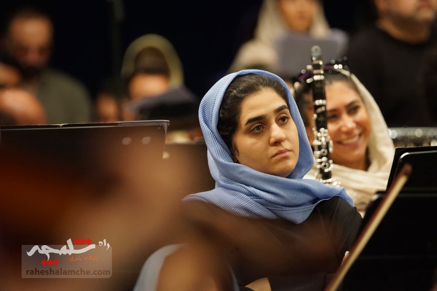تمرین ارکستر سمفونیک در تالار وحدت تهران +تصاویر — تصویر 68