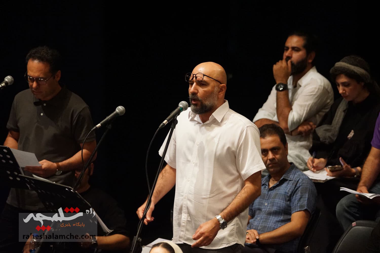 تمرین ارکستر سمفونیک در تالار وحدت تهران +تصاویر — تصویر 29