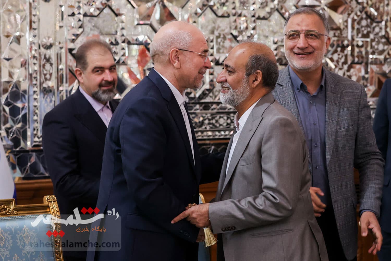 دیدار نوروزی قالیباف با مسئولان نظام +تصاویر — تصویر 32