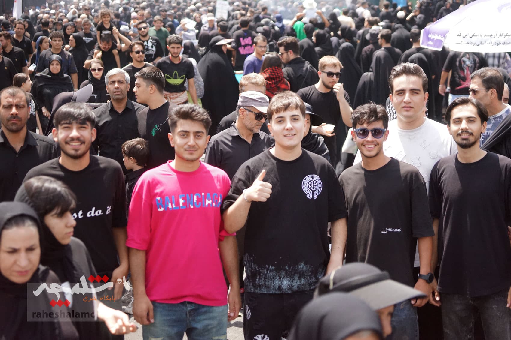 جاماندگان پیاده اربعین حسینی در تهران +تصاویر — تصویر 48