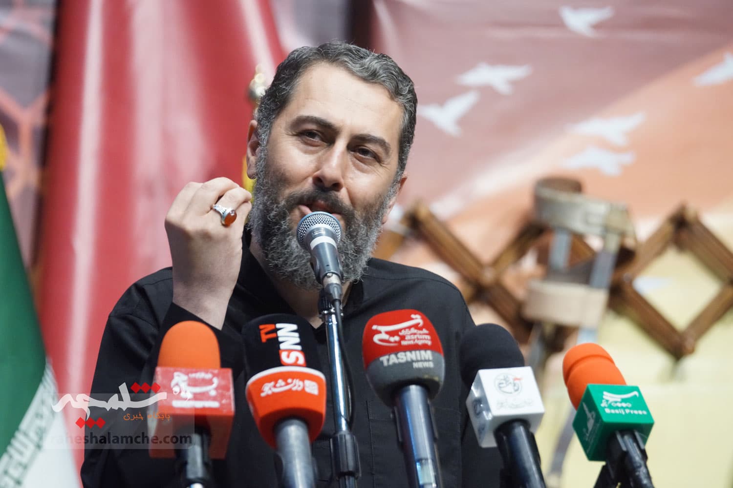 مراسم اربعین شهادت سرلشکر حاج حسن محقق برگزار شد +تصاویر — تصویر 30