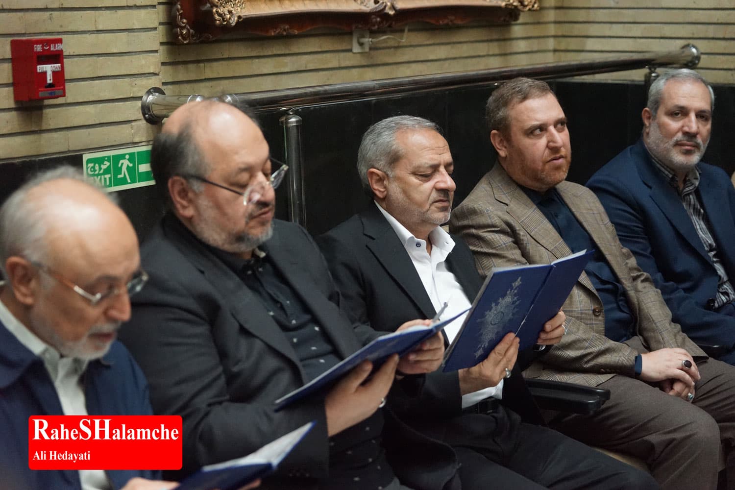 چه کسانی در مراسم ترحیم مادر حداد عادل بودند؟ +تصاویر — تصویر 81