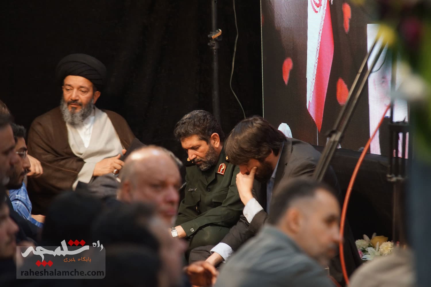 مراسم چهلمین روز شهادت سردار عبداللهی برگزار شد +تصاویر — تصویر 68