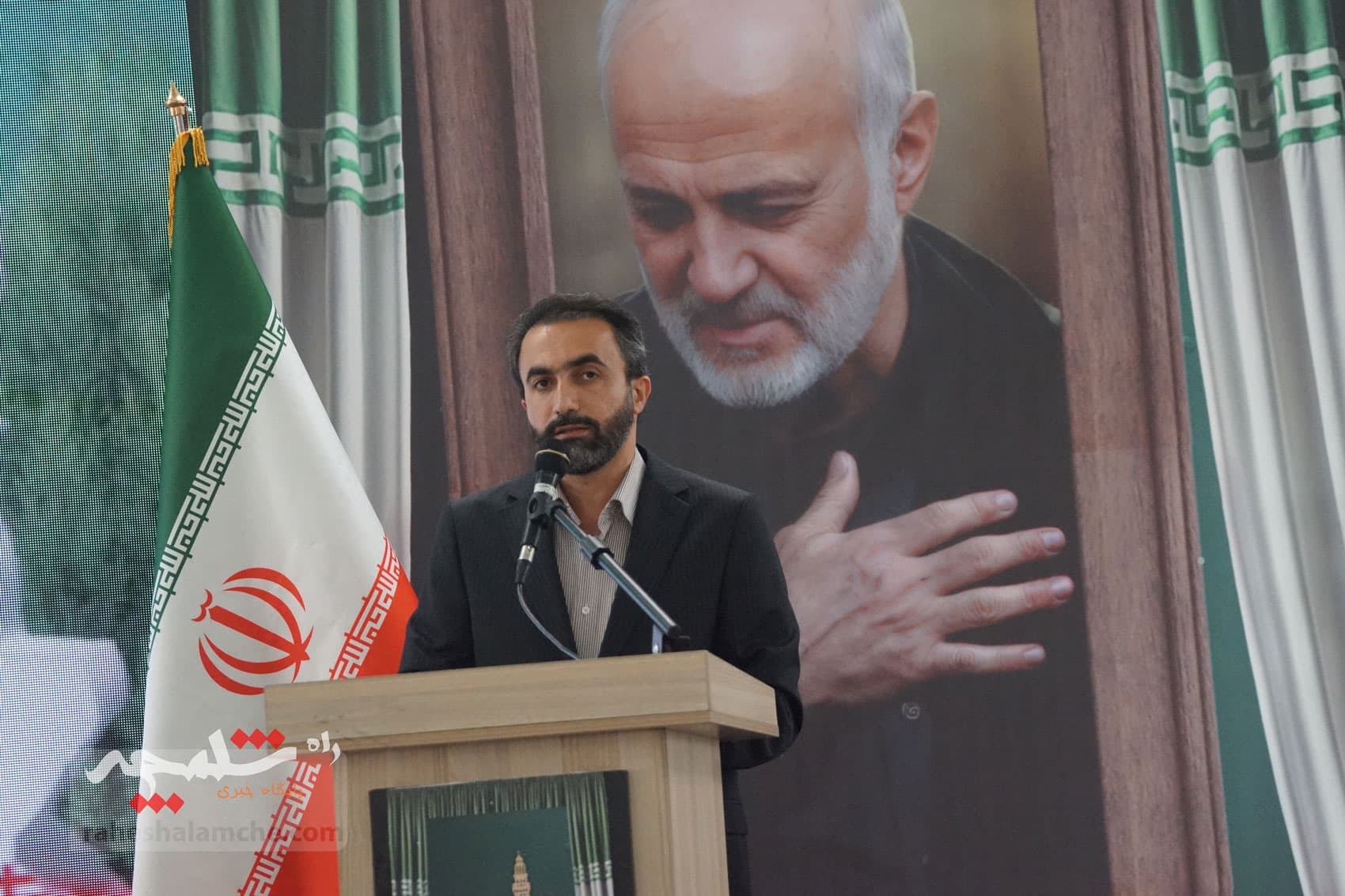مراسم چهلمین روز شهادت سپهبد غلامعلی رشید برگزار شد +تصاویر — تصویر 104