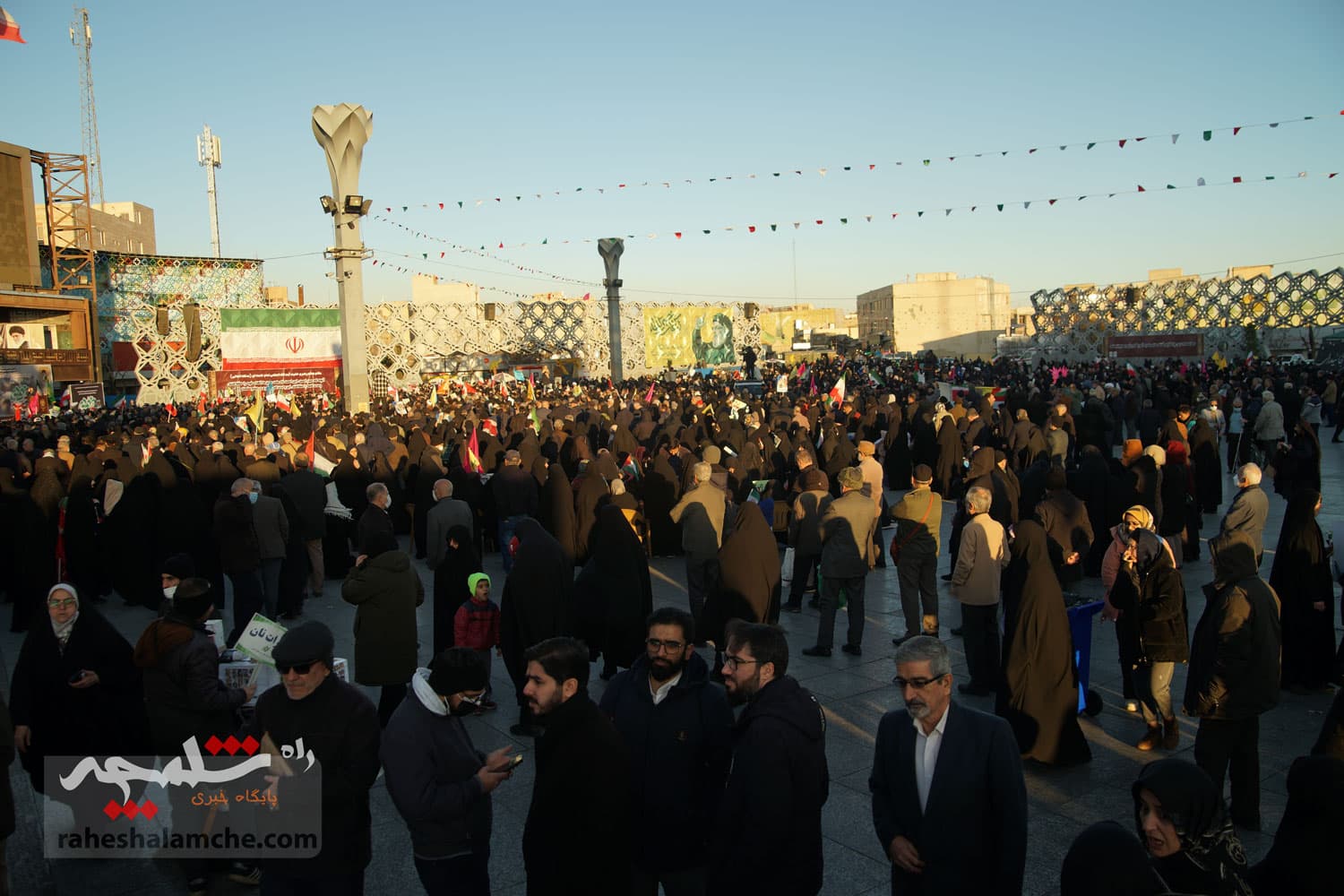 گزارش تصویری اختصاصی راه شلمچه از مراسم یومالله 9 دی در تهران — تصویر 76