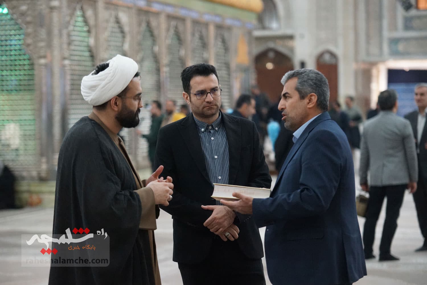 تجدید میثاق اعضای مجمع تشخیص با آرمانهای امام راحل +تصاویر — تصویر 1