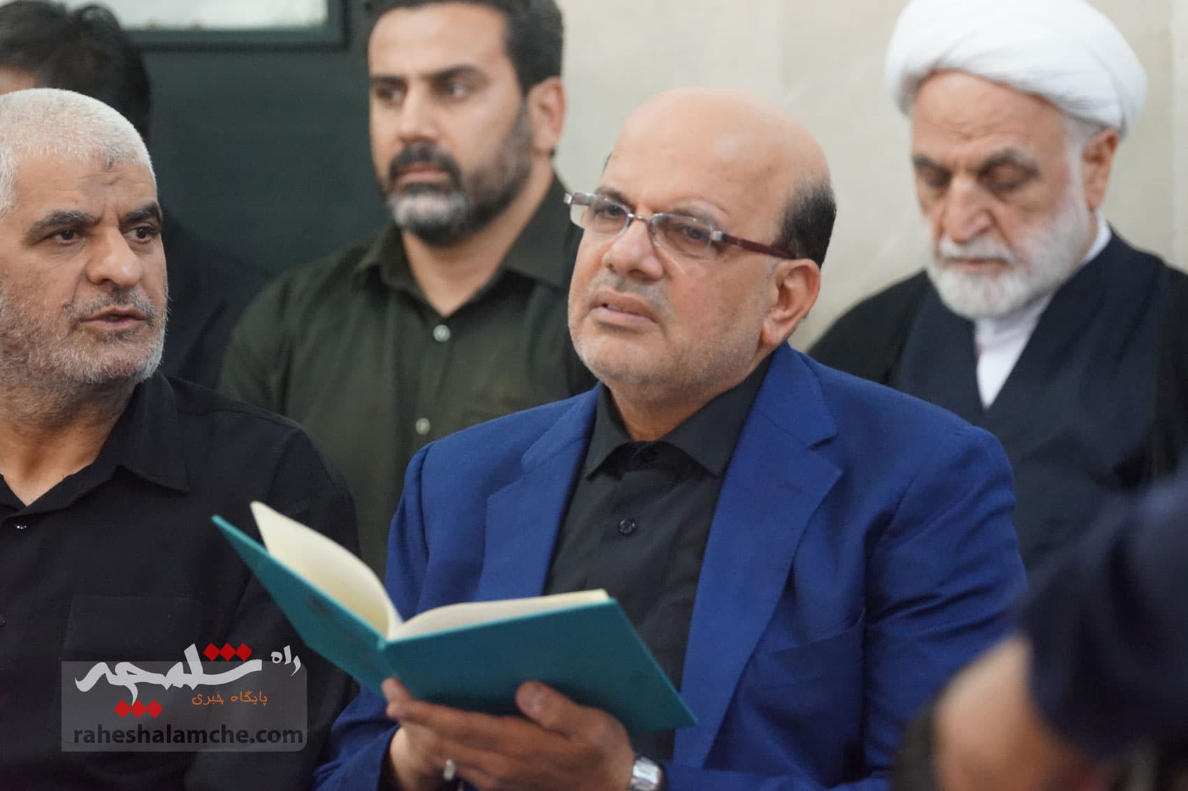 مراسم چهلمین روز شهادت سپهبد غلامعلی رشید برگزار شد +تصاویر — تصویر 101