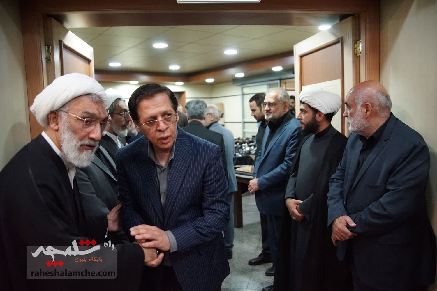 گزارش تصویری اختصاصی راه شلمچه از مراسم ختم حاج حبیبالله پورمحمدی — تصویر 91