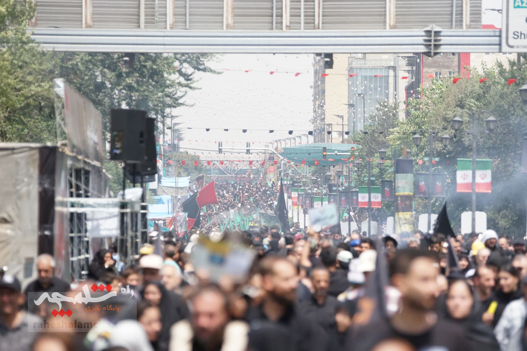 جاماندگان پیاده اربعین حسینی در تهران +تصاویر — تصویر 22