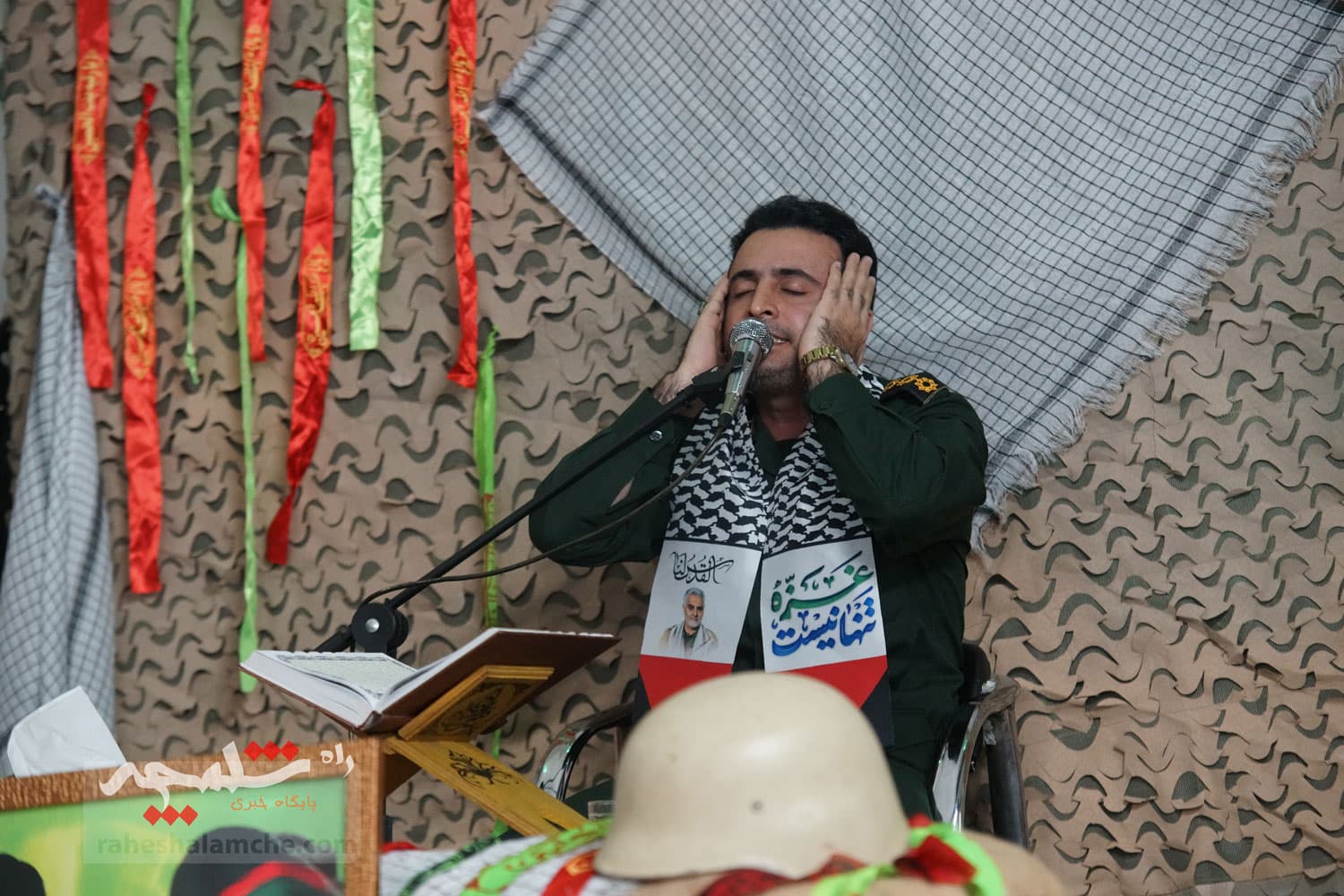 برگزاری یادواره شهدا در روستایی که فقط یک شهید مفقودالاثر دارد +تصاویر — تصویر 20