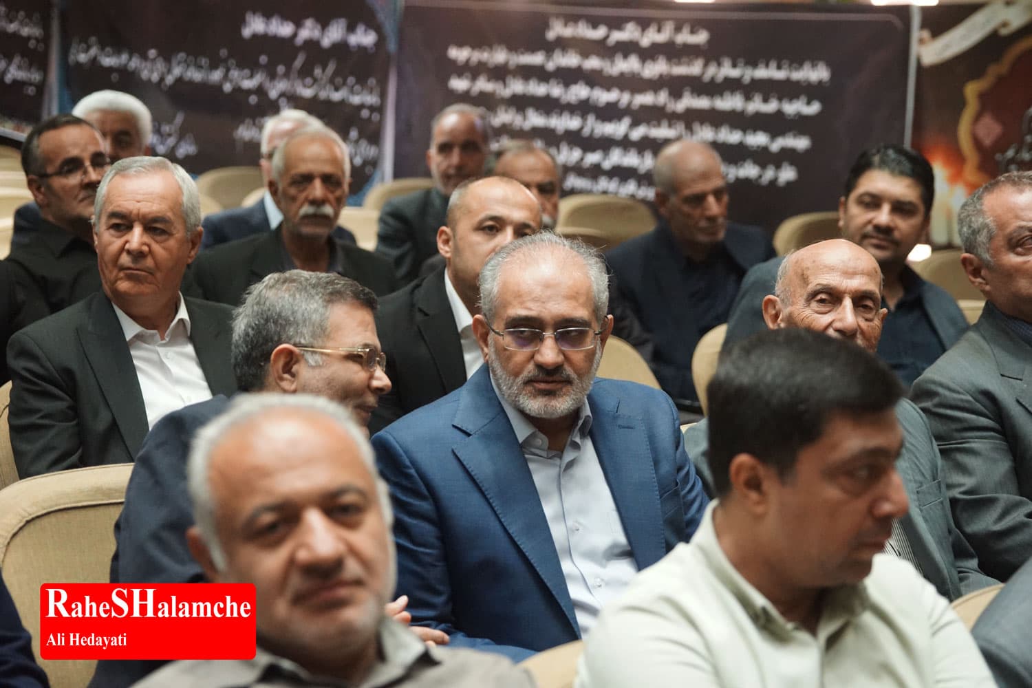 چه کسانی در مراسم ترحیم مادر حداد عادل بودند؟ +تصاویر — تصویر 27