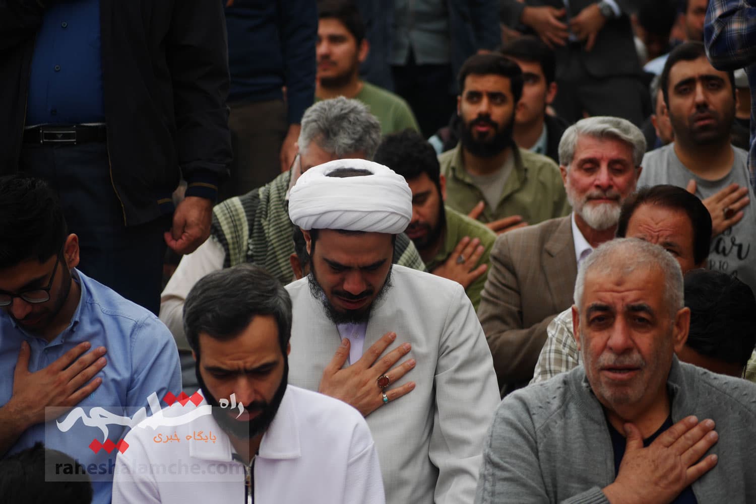 گزارش تصویری اختصاصی راه شلمچه از نماز عید فطر به امامت رهبر انقلاب — تصویر 52