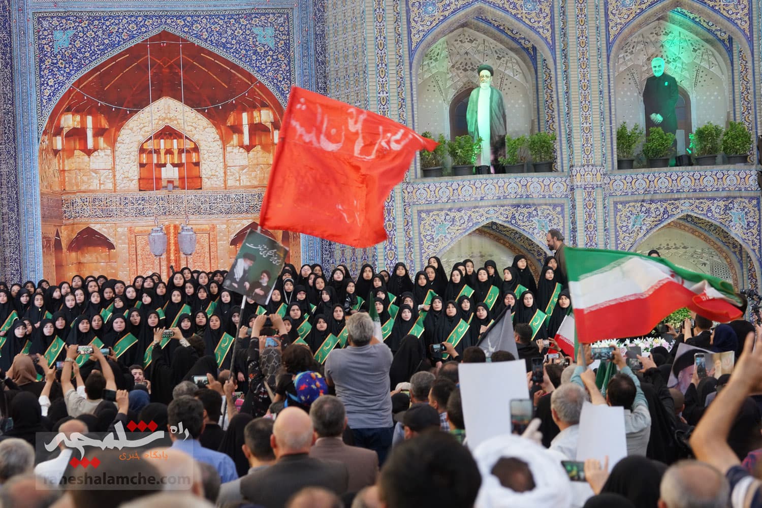 مراسم سالگرد رئیسجمهور شهید رئیسی و شهدای خدمت +تصاویر — تصویر 23