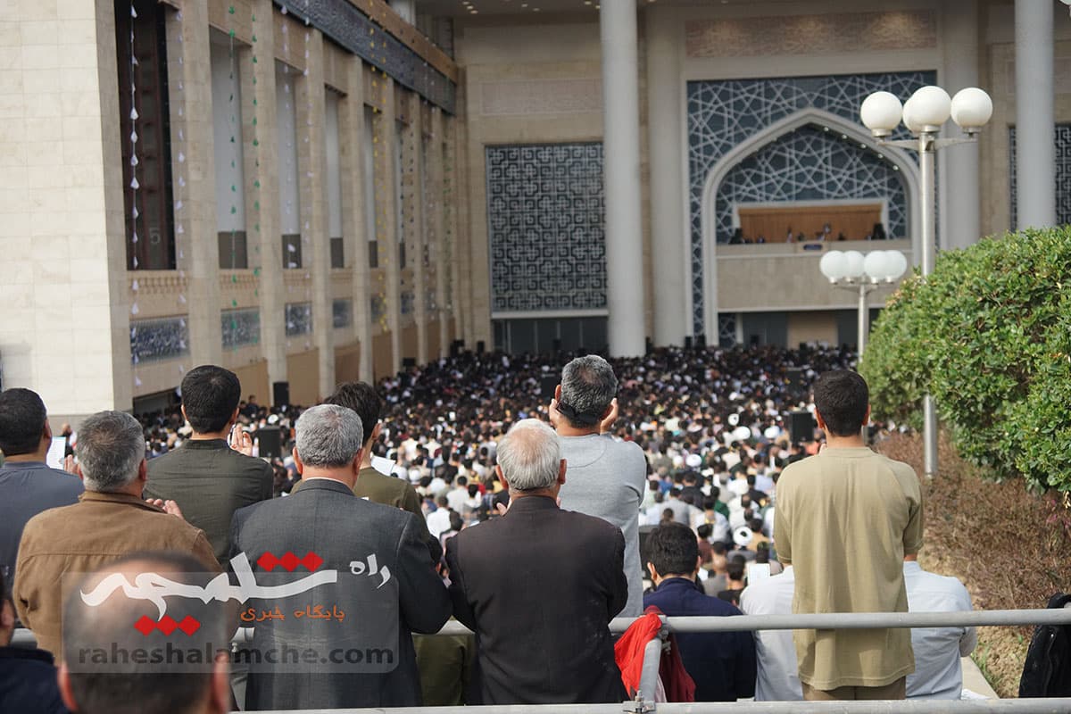 گزارش تصویری نماز عید فطر در مصلی امام خمینی(ره) تهران(2) — تصویر 15