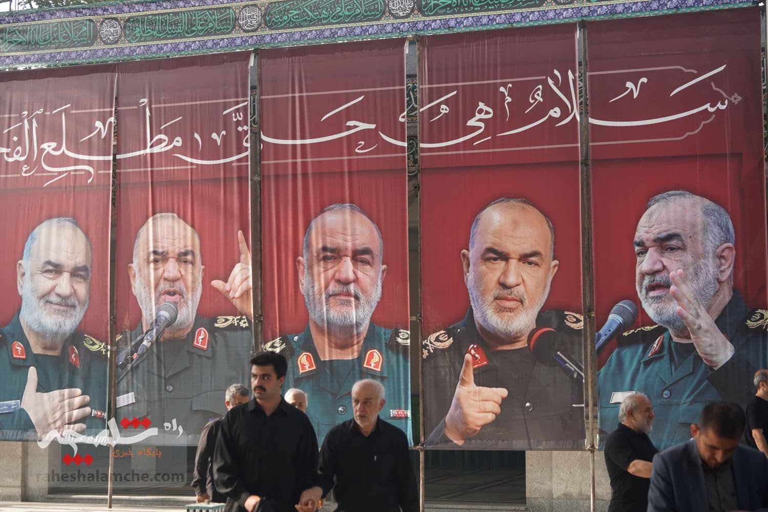 گزارش تصویری مراسم گرامیداشت سپهبد شهید حسین سلامی — تصویر 46