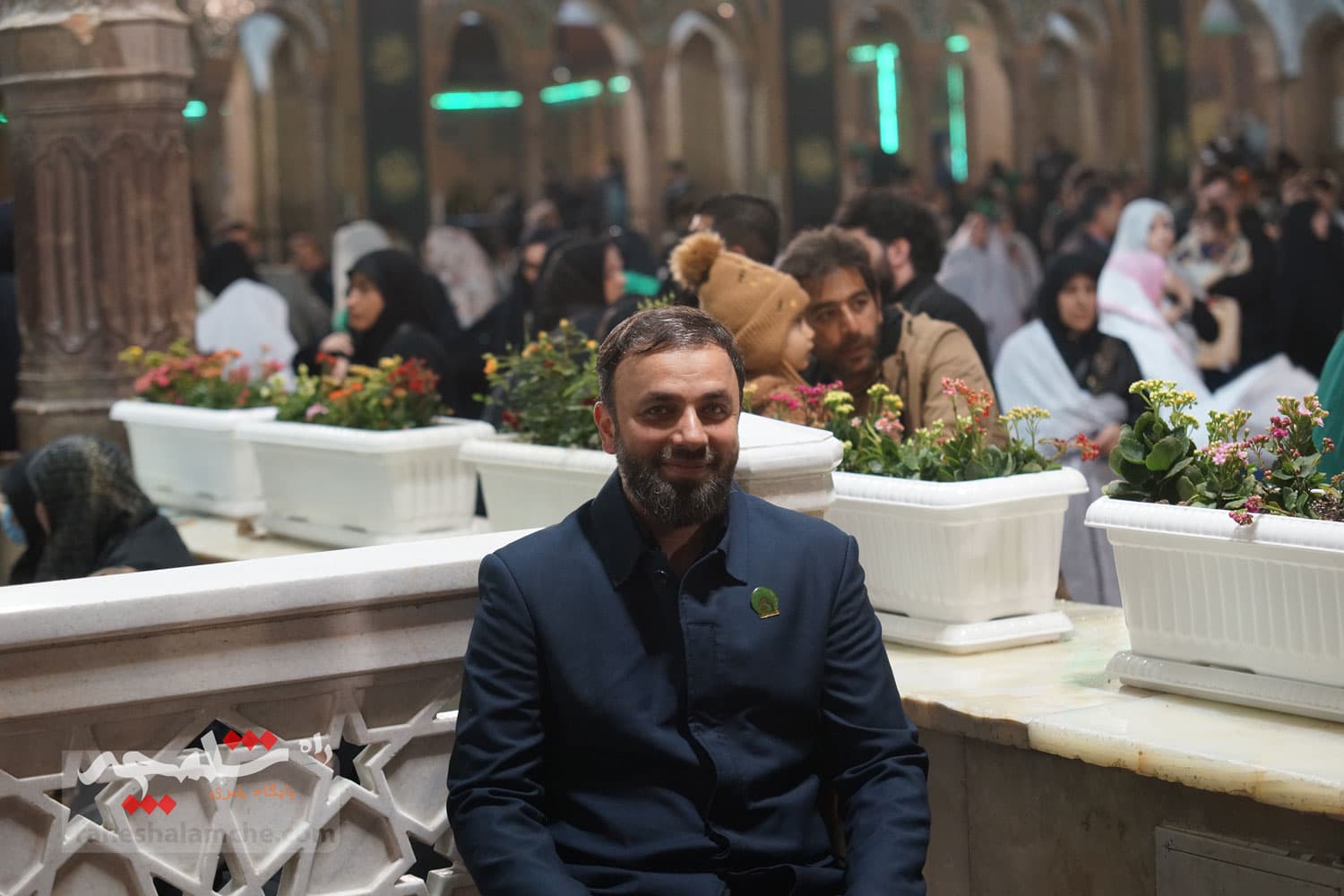 طنین نجوای «الهی العفو» دومین شب قدر در حرم عبدالعظیم حسنی(ع) +تصاویر — تصویر 63