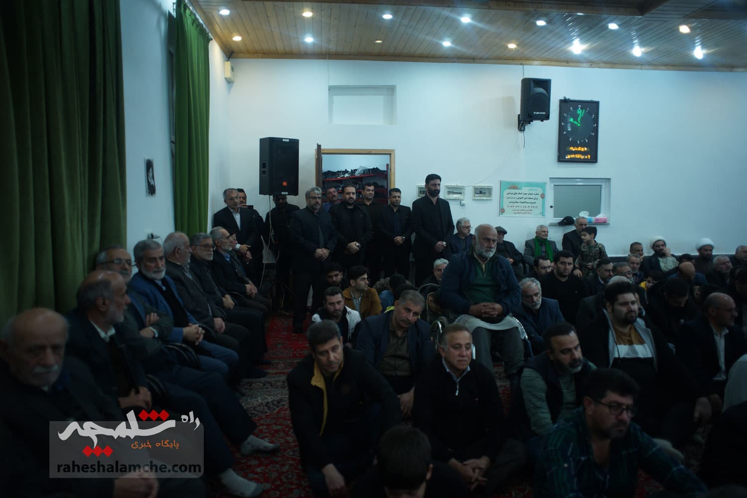 مراسم با شکوه یادواره شهدای روستای ساحلی »سیاهرودسر»برگزار شد +تصاویر — تصویر 86