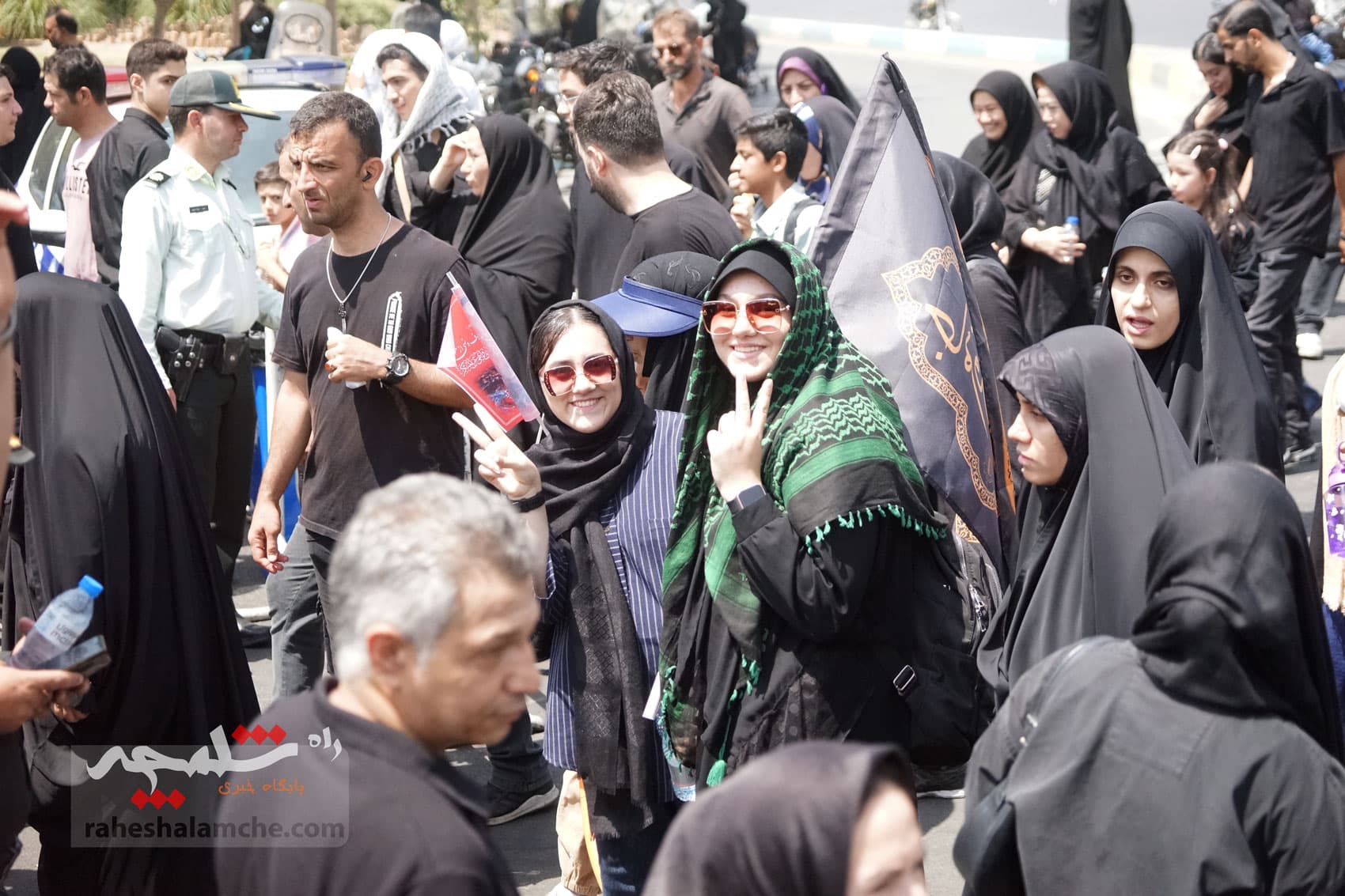 جاماندگان پیاده اربعین حسینی در تهران +تصاویر — تصویر 66