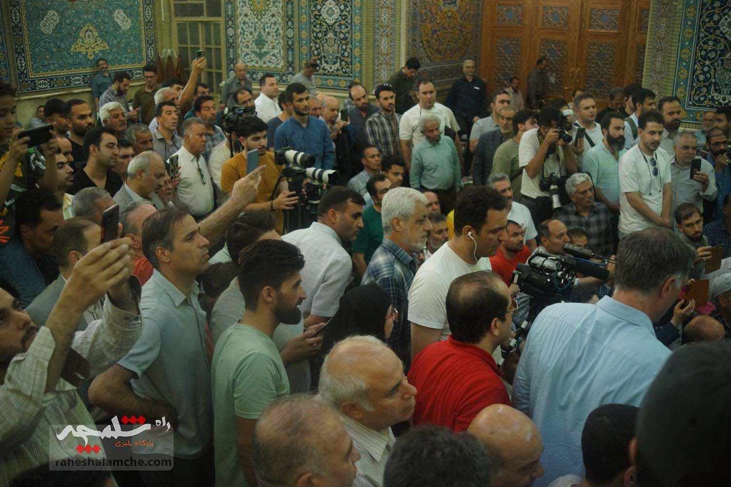 سعید جلیلی به بازار بزرگ تهران رفت +تصاویر — تصویر 15