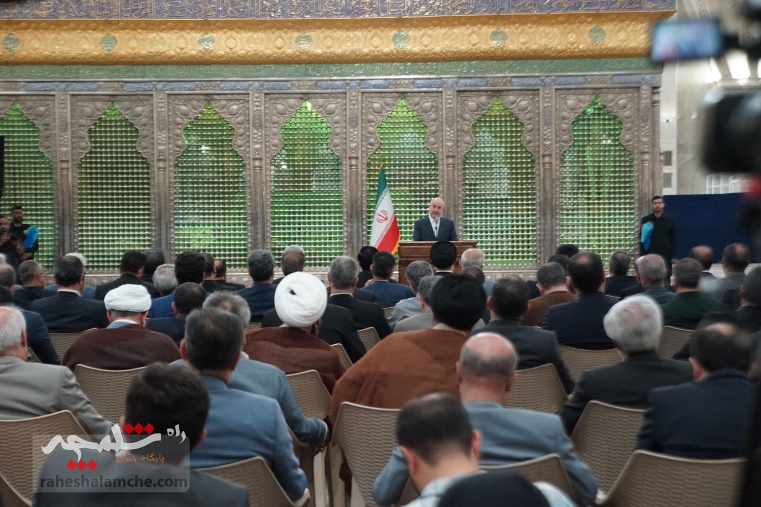 حضور نمایندگان مجلس در حرم امام خمینی(ره) +تصاویر — تصویر 91