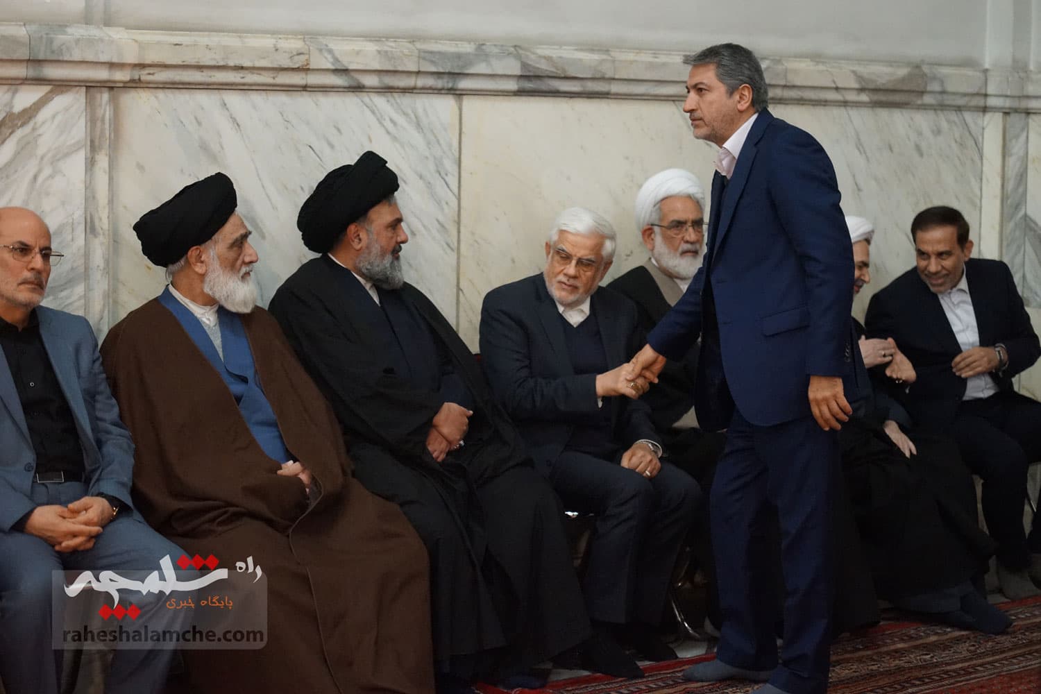همه شخصیتهایی که در مراسم گرامیداشت شهدای عدالت حضور داشتند +تصاویر — تصویر 40