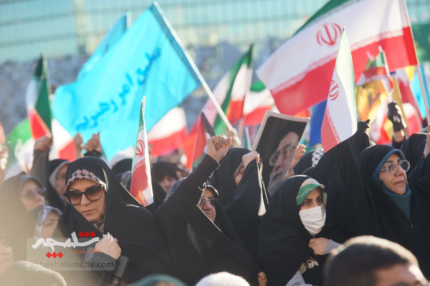 گزارش تصویری اختصاصی راه شلمچه از مراسم یومالله 9 دی در تهران — تصویر 40