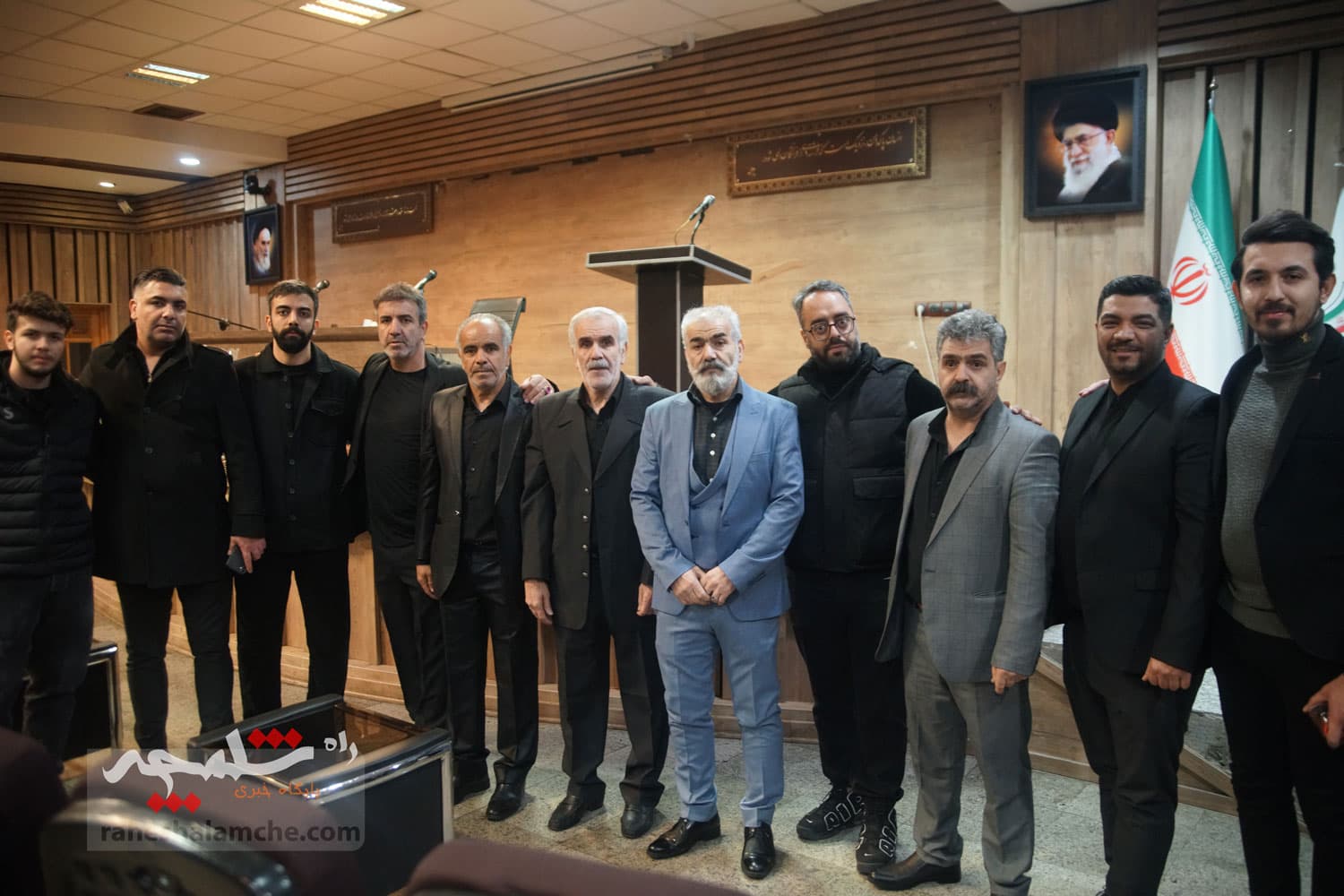 گزارش اختصاصی راه شلمچه از مراسم ختم پدر «بهروز رهبری فرد» +تصاویر — تصویر 163