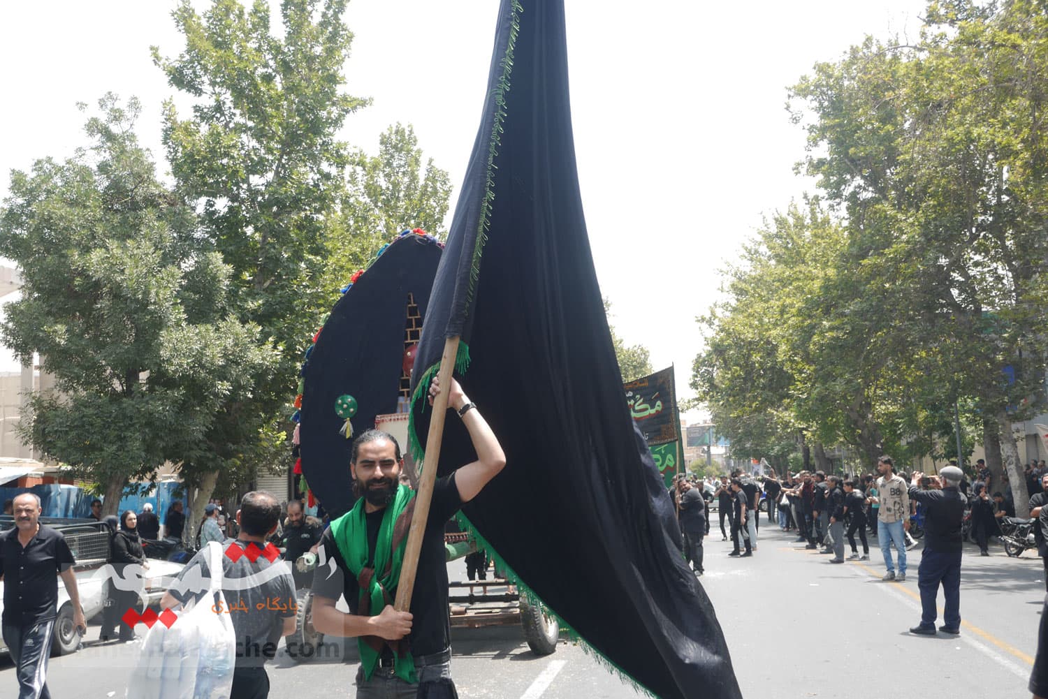 دسته عزادارای خاص در تهران +تصاویر — تصویر 79