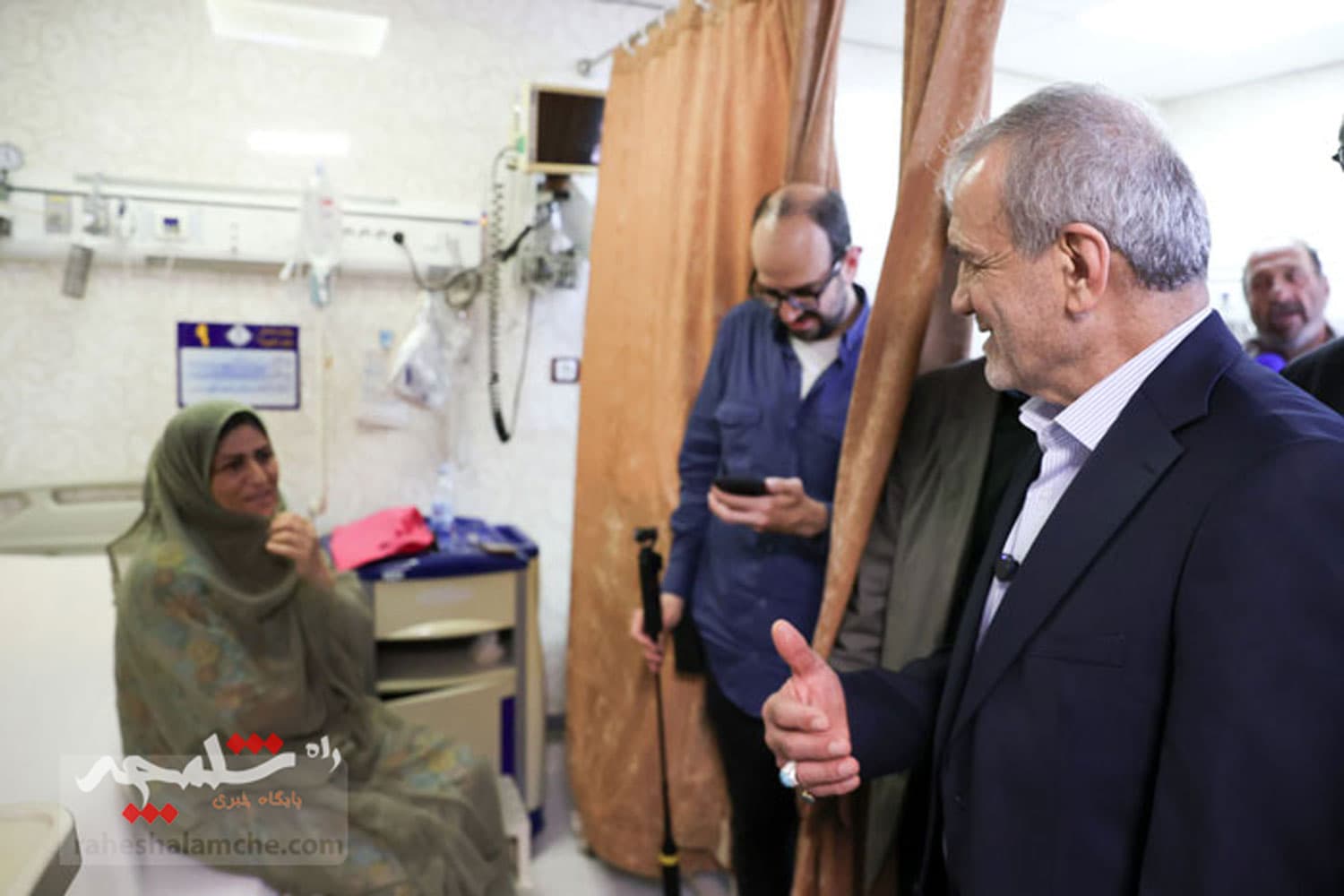 حضور پزشکیان در بندرعباس و اسکله شهید رجایی +تصاویر — تصویر 26