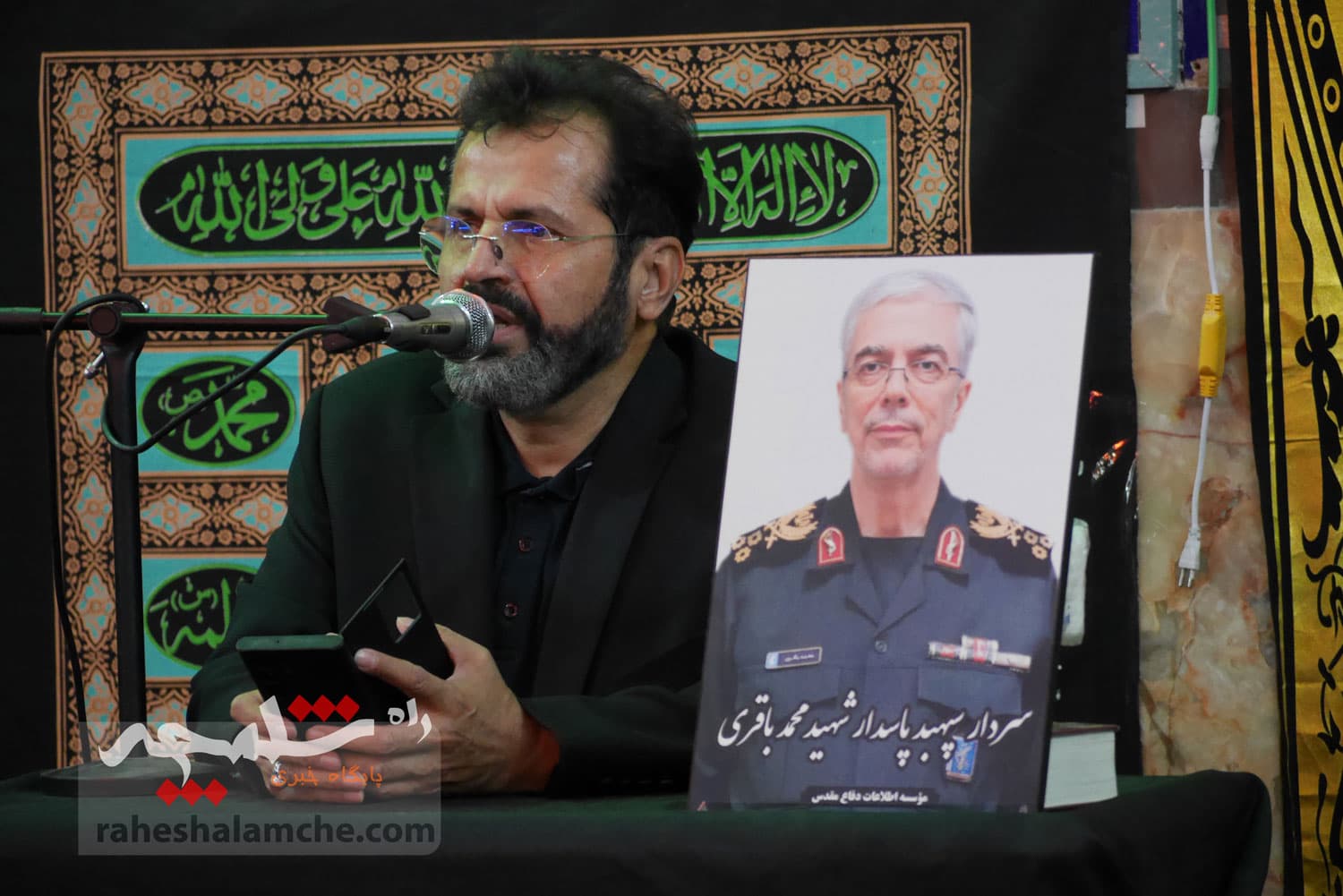 برگزاری مراسم گرامیداشت سپهبد شهید باقری +تصاویر — تصویر 12