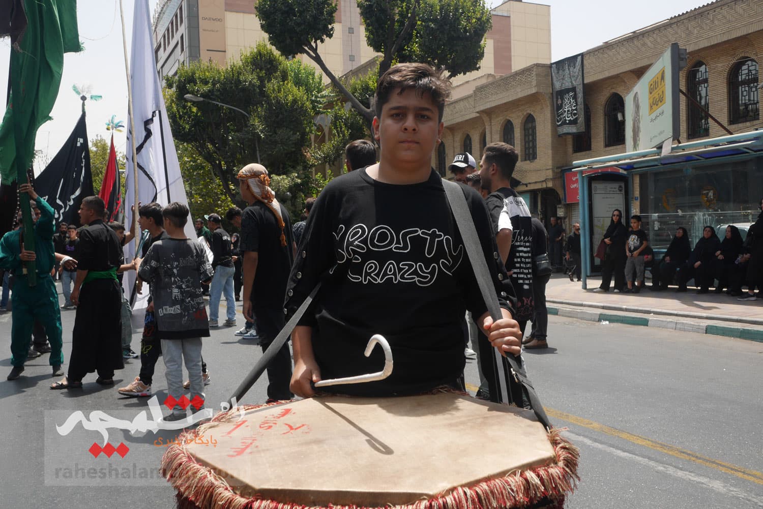 دسته عزادارای خاص در تهران +تصاویر — تصویر 15