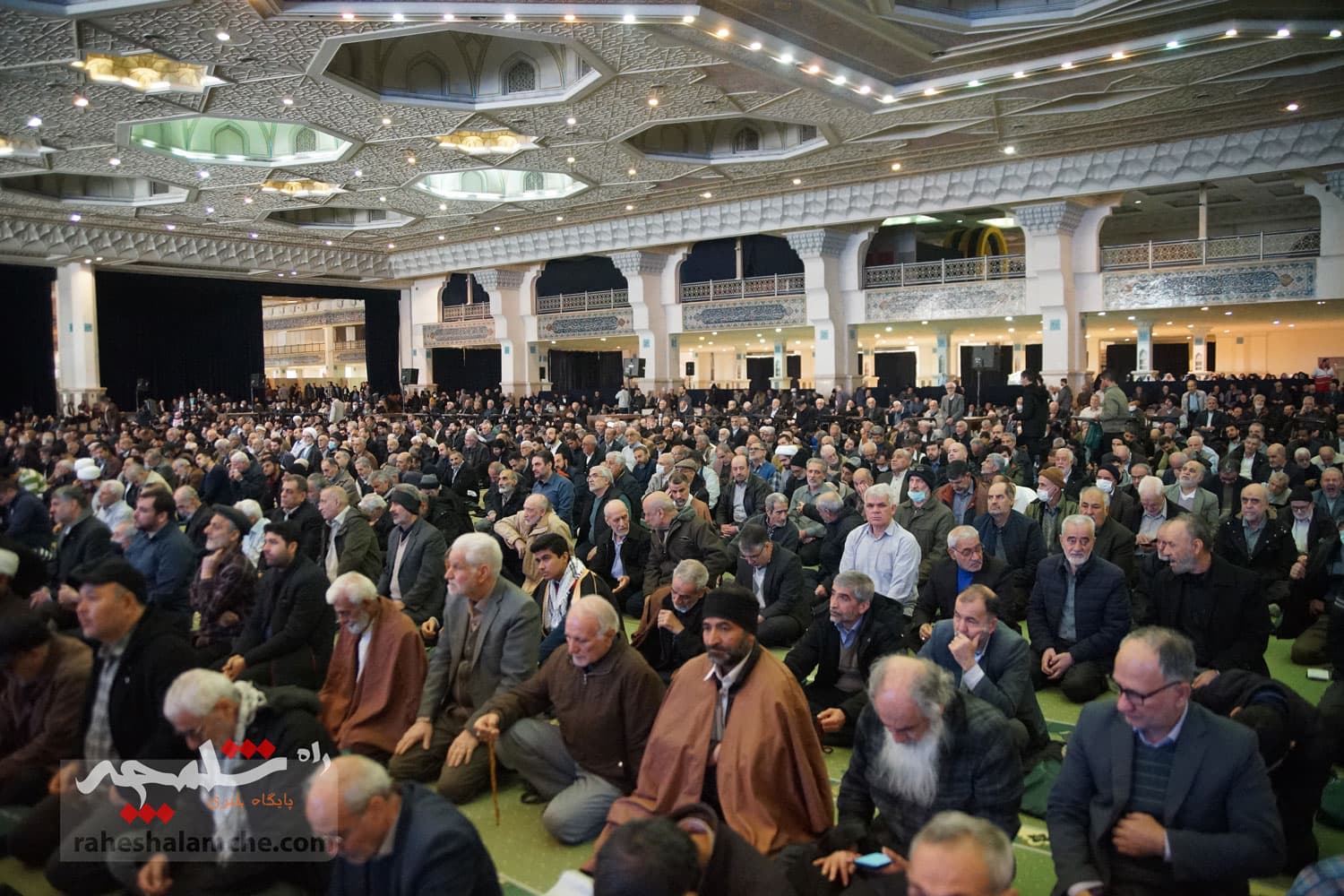 نماز جمعه تهران در آستانه ماه مبارک رمضان برگزار شد +تصاویر — تصویر 74