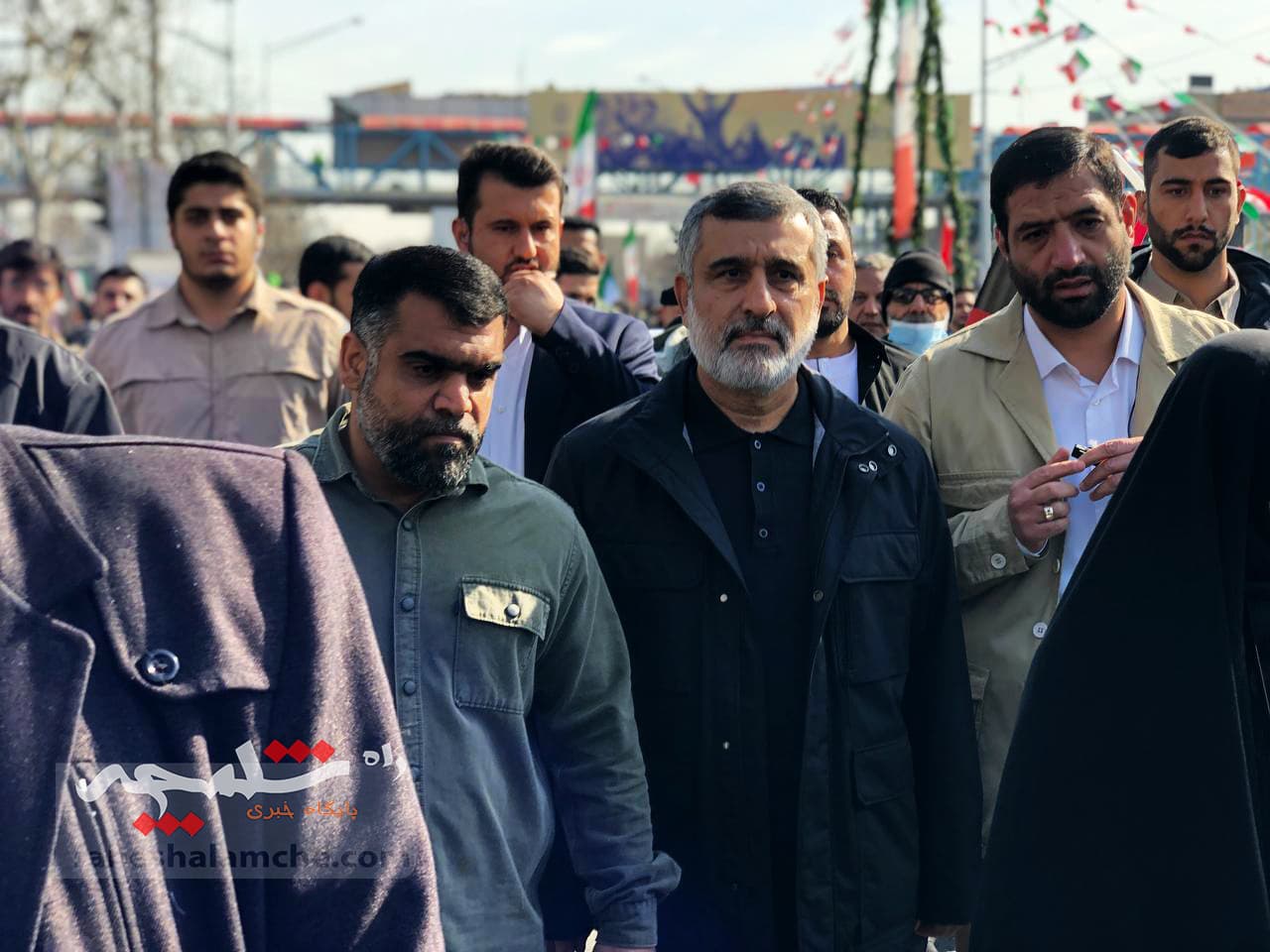 حضور بینظیر مردم ایران در راهپیمایی 22 بهمن 1402 از دریچه دوربین راه شلمچه — تصویر 5